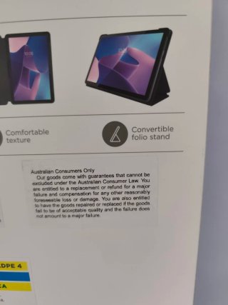 Funda de tablet Lenovo Tab M10 (3rd Gen) Nueva.