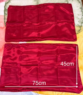 Juego Cama Raso Rojo