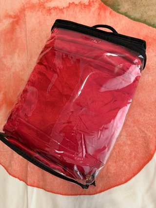 Juego Cama Raso Rojo
