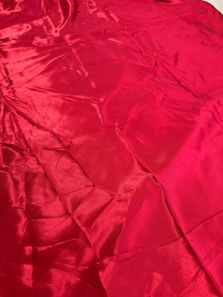 Juego Cama Raso Rojo