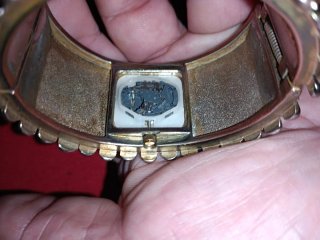 Reloj Bebe Brazalete con Cristales vintage