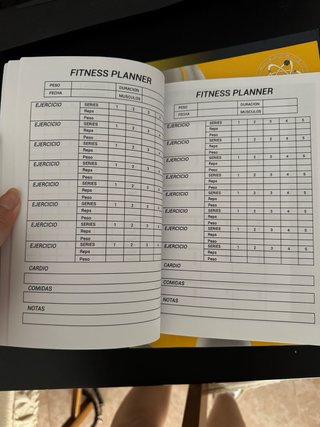 Diario de Entrenamiento Gym