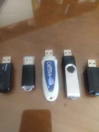 5 Pen Drive Usati Captiva PNY