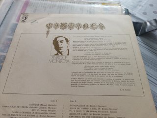Vinilo Enrique Montoya - Cantares