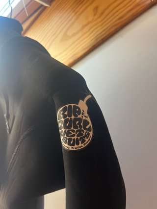 Traje de surf negro y azul Rip curl E 6 FLASH/LINI