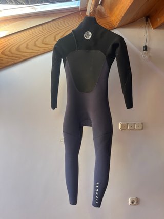 Traje de surf negro y azul Rip curl E 6 FLASH/LINI