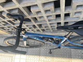Bicicleta Gravel Liv Devote Azul Metalizada