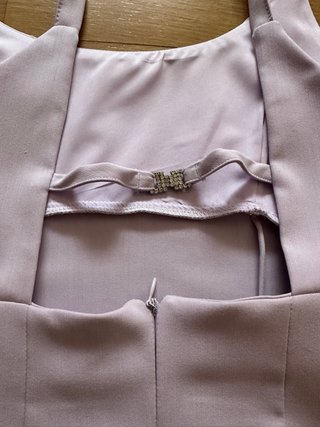 Vestido lila Zara Talla S