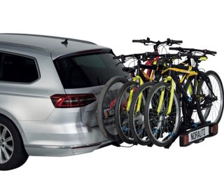 Portabicicletas bola 4 bicis plegable