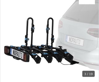 Portabicicletas bola 4 bicis plegable