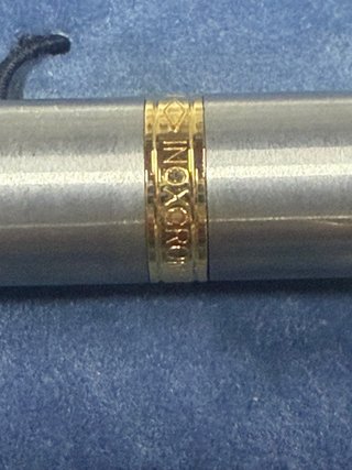 Bolígrafo Inoxcrom Chapado Oro 23.6K Nuevo