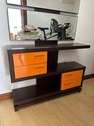 Mueble de entrada con cajones