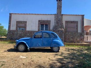 Citroën 2CV Azul