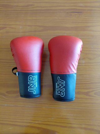 Saco de boxeo y guantes DC Comics
