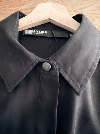 Camisa larga Bimba y Lola Negra NUEVA