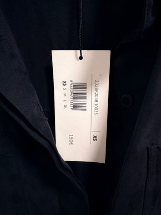 Camisa larga Bimba y Lola Negra NUEVA