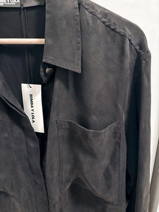 Camisa larga Bimba y Lola Negra NUEVA