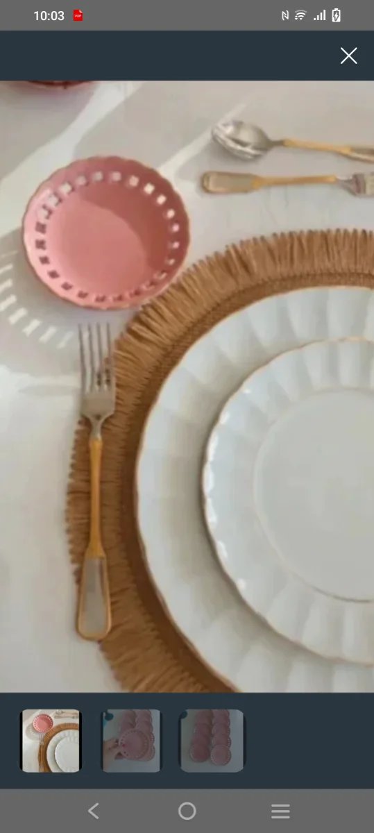 8 platillos pan rosas