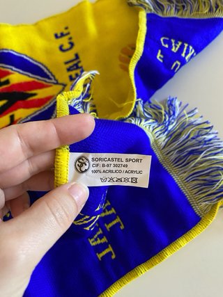 Bufanda Villarreal C.F. Oficial