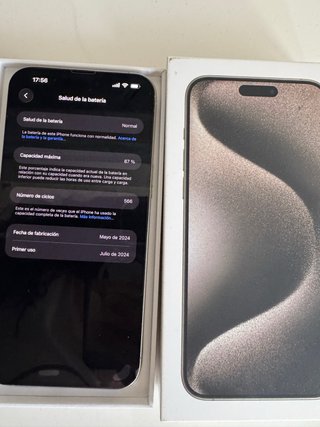 iPhone 15 Pro Max Gris