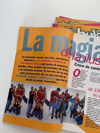Revistas Backstreet Boys - Lote de 11