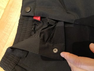 Pantalón montaña negro +8000