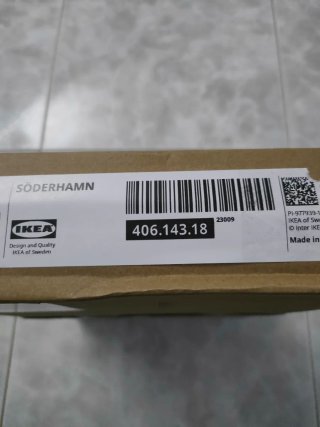 Fodera Ikea poggiapiedi Soderhamn nuova collezione