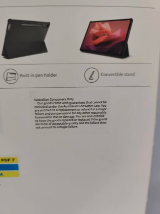 Funda de tablet Lenovo Tab P12 Nueva.
