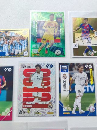 Lote 14 cromos  Yamal, Messi, Endrick, Pedri