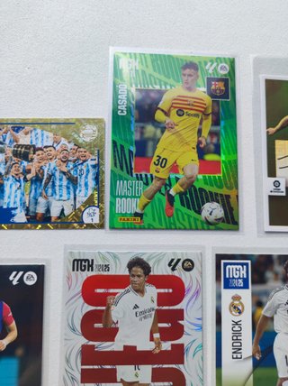 Lote 14 cromos  Yamal, Messi, Endrick, Pedri