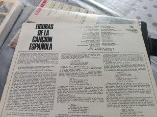 Vinilo Figuras de la Canción Española