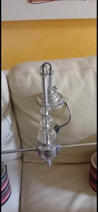 Lámpara de techo colgante y lámpara de pie