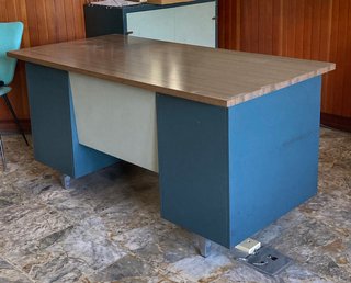 Mesa escritorio oficina original años 70