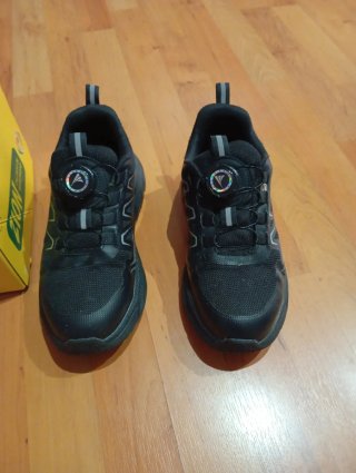 Zapatillas de trabajo negras mujer