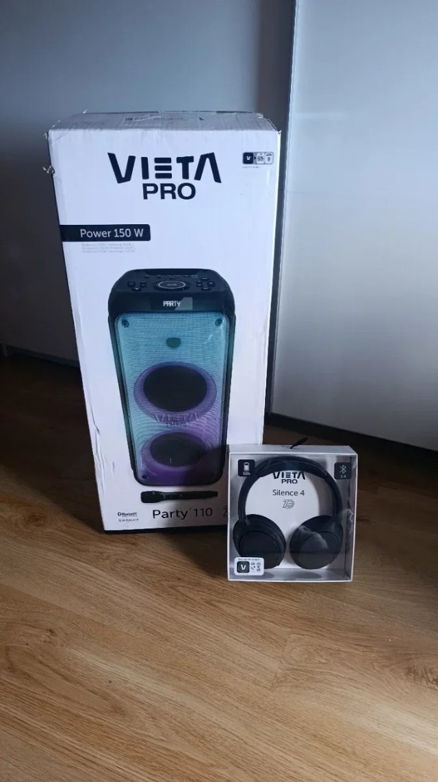 Pack de altavoz Party 110 y auriculares Silence 4