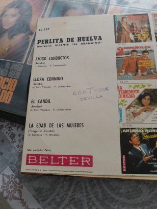 Vinilo Perlita de Huelva - Flamenco