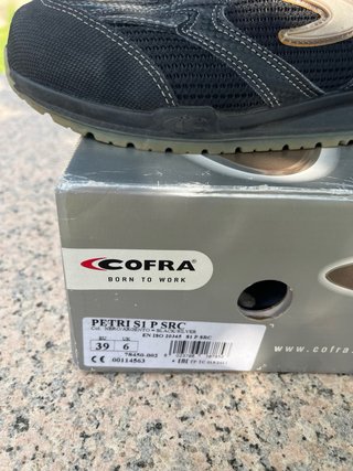 Zapato seguridad Cofra Petri Talla 39