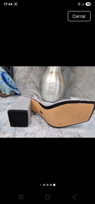 Sandalias Zara brillantes 37