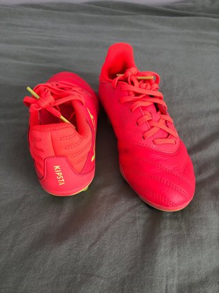 Botas de fútbol niño Decathlon T33