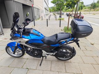 Honda NC750X DCT 2017 Azul/Plata