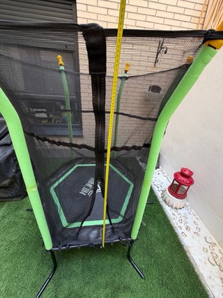 Cama elástica infantil HOMCOM con red