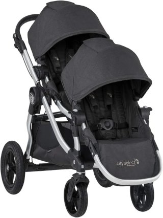 Cochecito Gemelar City Select Negro
