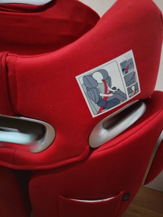 Silla Cybex Solution Grupo 2/3 Roja