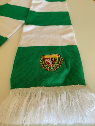 Bufanda Slask Wroclaw Verde y Blanca