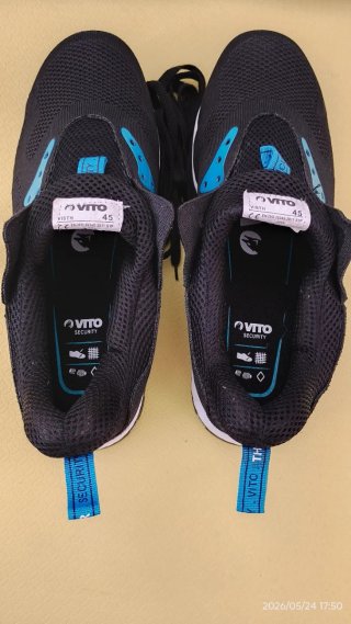Zapatillas Seguridad Vito Talla 45