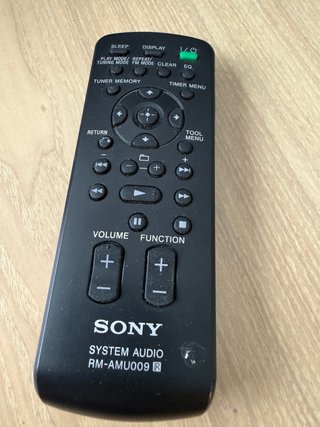 Sistema de audio Sony negro