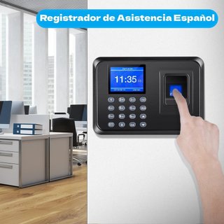 Control Horario Huella Dactilar y PIN