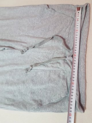 Pantalones cortos de algodón grises