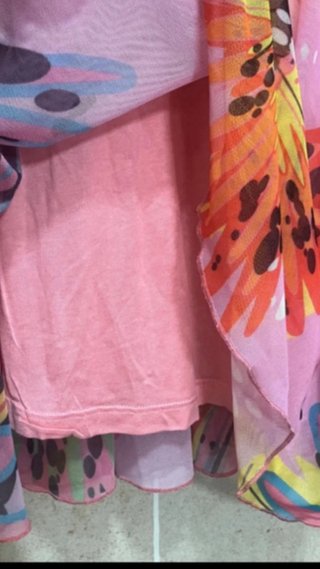 Vestido Desigual estampado Maria Escote