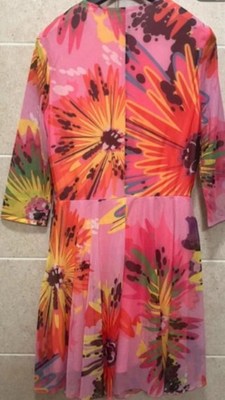 Vestido Desigual estampado Maria Escote